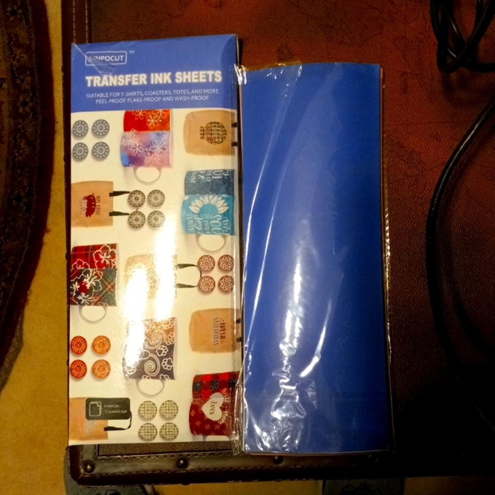 Xinpocut Infusible Tranfer Ink Sheets Multi Color For Cricut Mug Press.